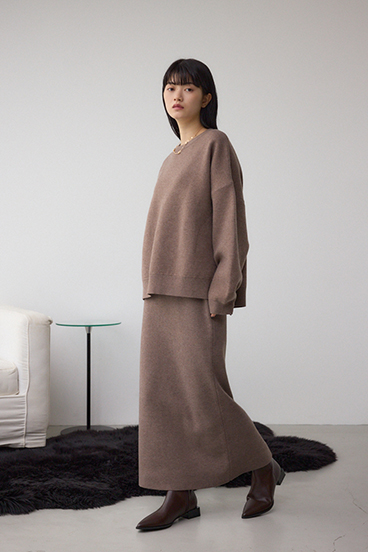 スウェッターニットトップス 詳細画像