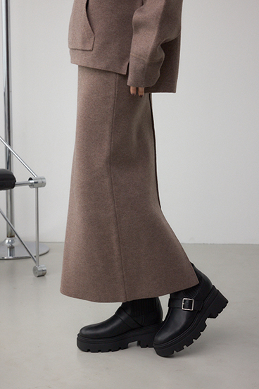 スウェッターニットスカート 詳細画像