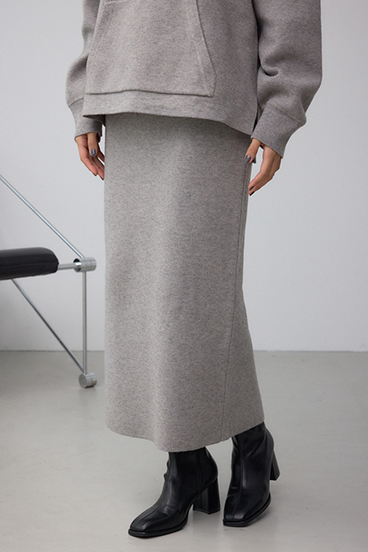 スウェッターニットスカート
