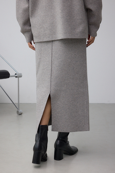 スウェッターニットスカート 詳細画像