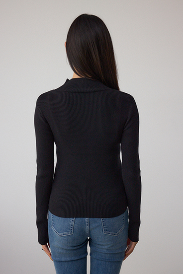 【セットアイテム】ライン柄ニットキャミワンピセット 詳細画像