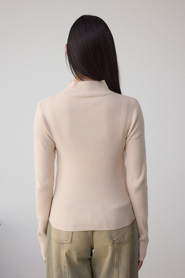 【セットアイテム】ライン柄ニットキャミワンピセット 詳細画像