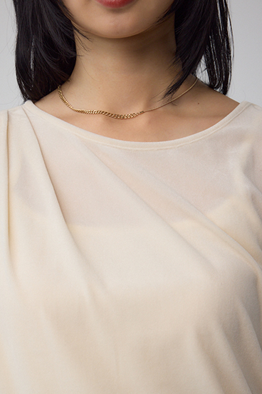 ベロアカットトップス 詳細画像