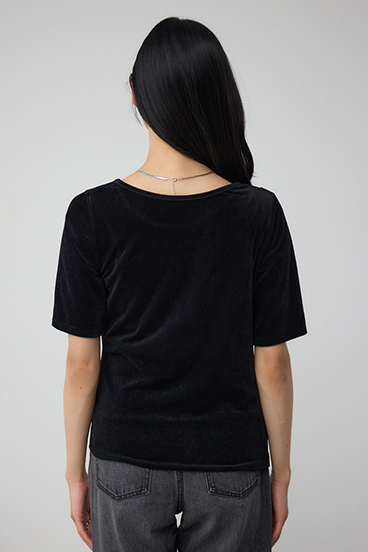 ベロアカットトップス 詳細画像