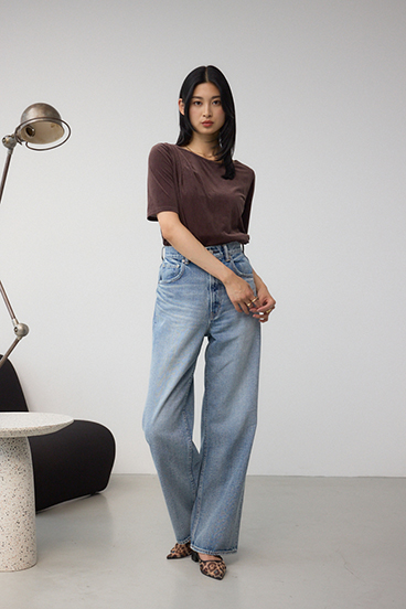 ベロアカットトップス 詳細画像