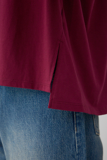 ギャザースリーブカットトップス 詳細画像