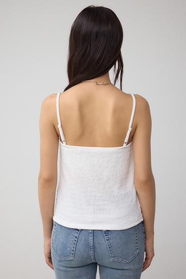 ニュアンスリブキャミソール 詳細画像