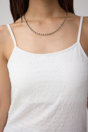 ニュアンスリブキャミソール 詳細画像