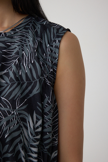 C/T冷感アシメギャザートップス 詳細画像