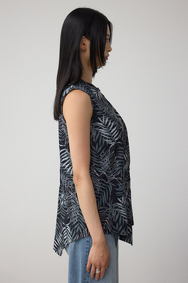 C/T冷感アシメギャザートップス 詳細画像