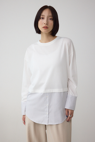 アソートデザインレイヤードトップス 詳細画像