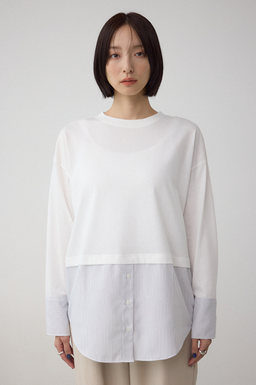 アソートデザインレイヤードトップス 詳細画像