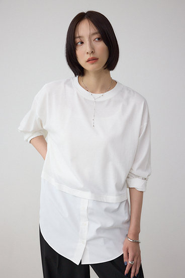 アソートデザインレイヤードトップス 詳細画像