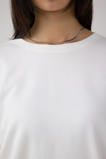 コクーンカットロングスリーブトップス 詳細画像