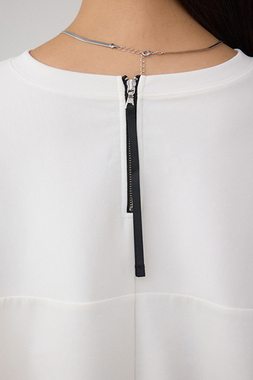 コクーンカットロングスリーブトップス 詳細画像