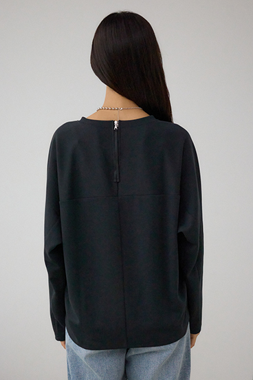 コクーンカットロングスリーブトップス 詳細画像