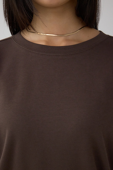 コクーンカットロングスリーブトップス 詳細画像