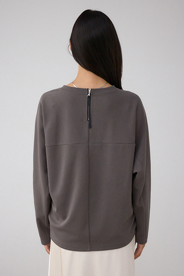 コクーンカットロングスリーブトップス 詳細画像