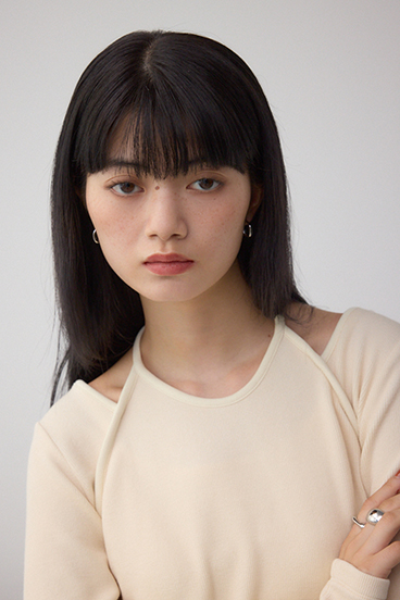 ホルターレイヤードトップス