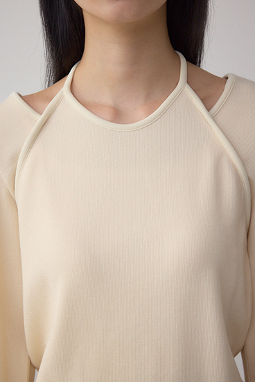 ホルターレイヤードトップス 詳細画像