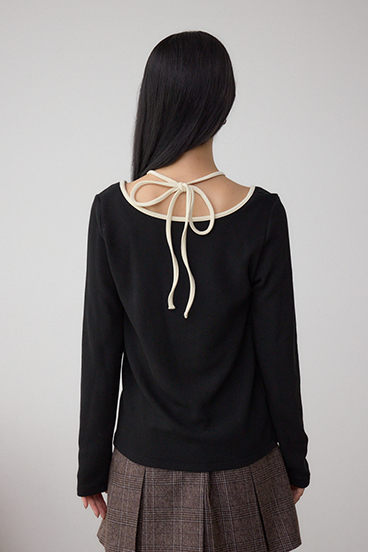 ホルターレイヤードトップス 詳細画像