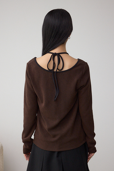 ホルターレイヤードトップス 詳細画像