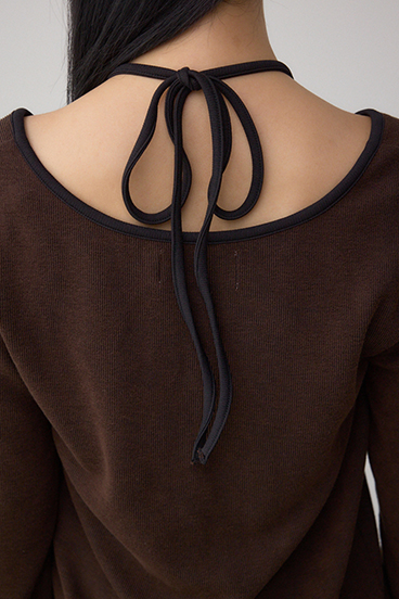 ホルターレイヤードトップス 詳細画像