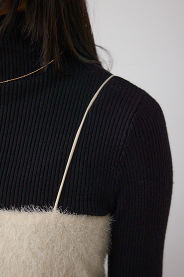 ラメシャギーカットキャミソール 詳細画像