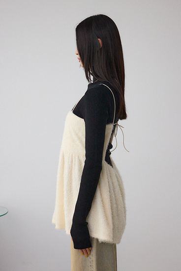 ラメシャギーカットキャミソール 詳細画像