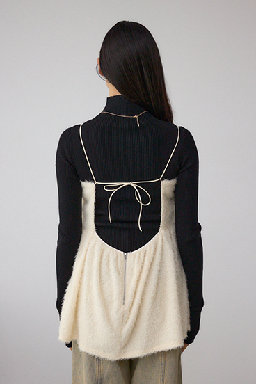 ラメシャギーカットキャミソール 詳細画像