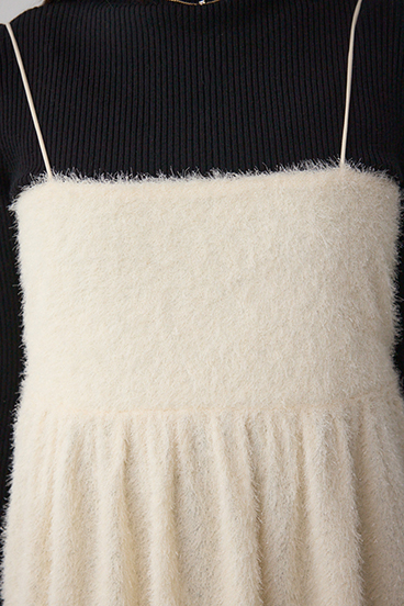 ラメシャギーカットキャミソール 詳細画像