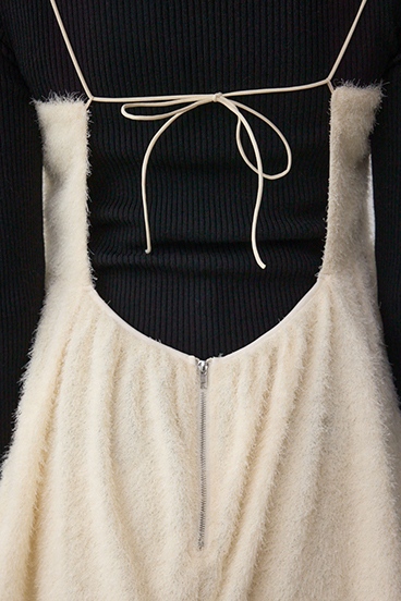 ラメシャギーカットキャミソール 詳細画像