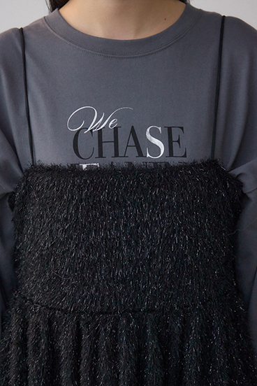 ラメシャギーカットキャミソール 詳細画像