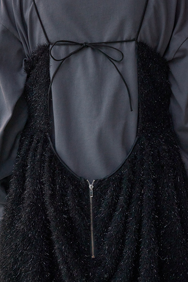 ラメシャギーカットキャミソール 詳細画像