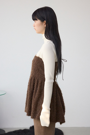 ラメシャギーカットキャミソール 詳細画像