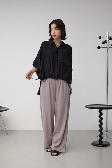 C/T冷感イージーワイドパンツ 詳細画像