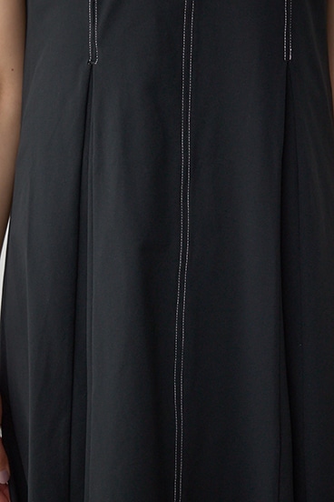 ステッチフレアカットワンピース 詳細画像