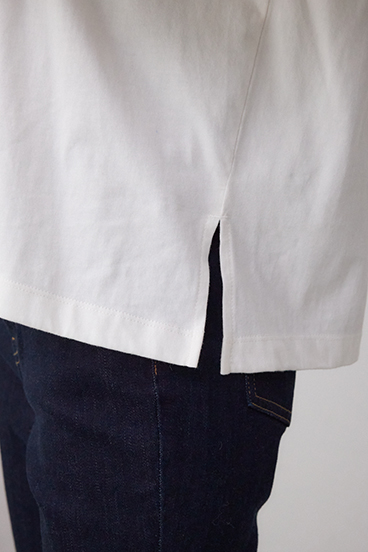 メタリックパーツプリントロングTシャツ 詳細画像