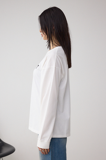 スタッズロゴロングスリーブTシャツ 詳細画像