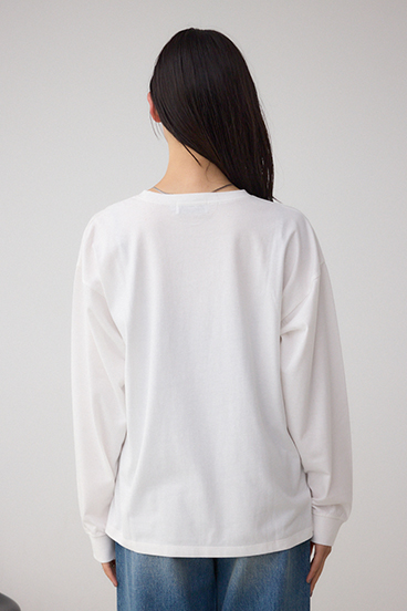 スタッズロゴロングスリーブTシャツ 詳細画像