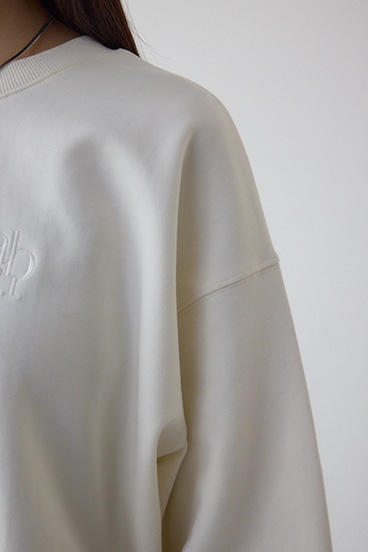 ワンポイントロゴスウェット 詳細画像