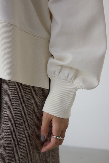 ワンポイントロゴスウェット 詳細画像