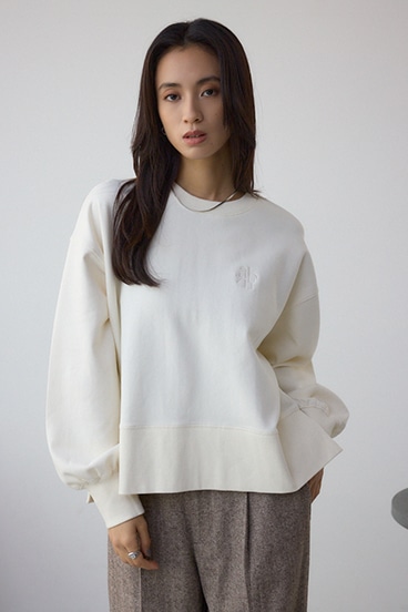 ワンポイントロゴスウェット 詳細画像