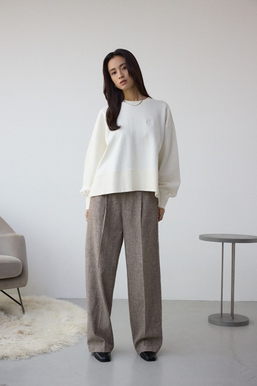 ワンポイントロゴスウェット 詳細画像