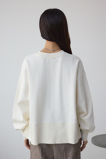 ワンポイントロゴスウェット 詳細画像