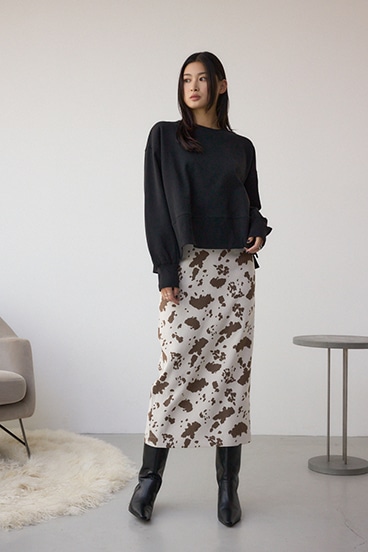 ワンポイントロゴスウェット 詳細画像