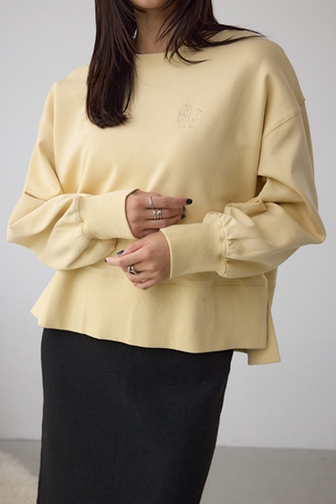 ワンポイントロゴスウェット