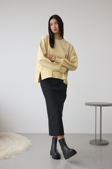 ワンポイントロゴスウェット 詳細画像