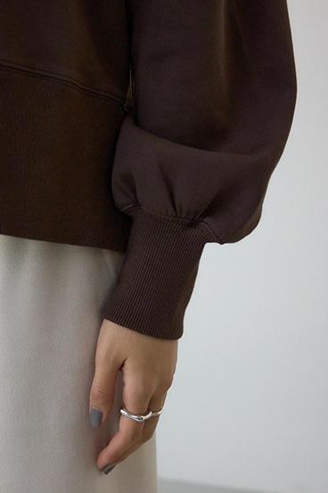 ワンポイントロゴスウェット 詳細画像