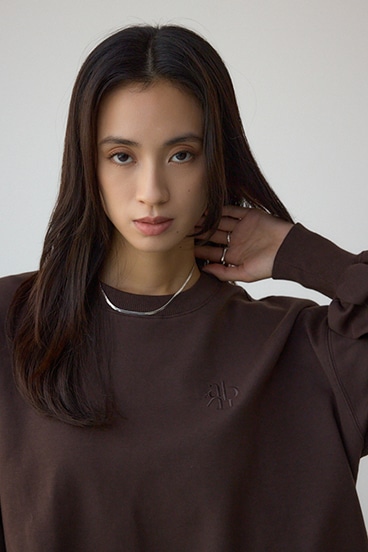 ワンポイントロゴスウェット